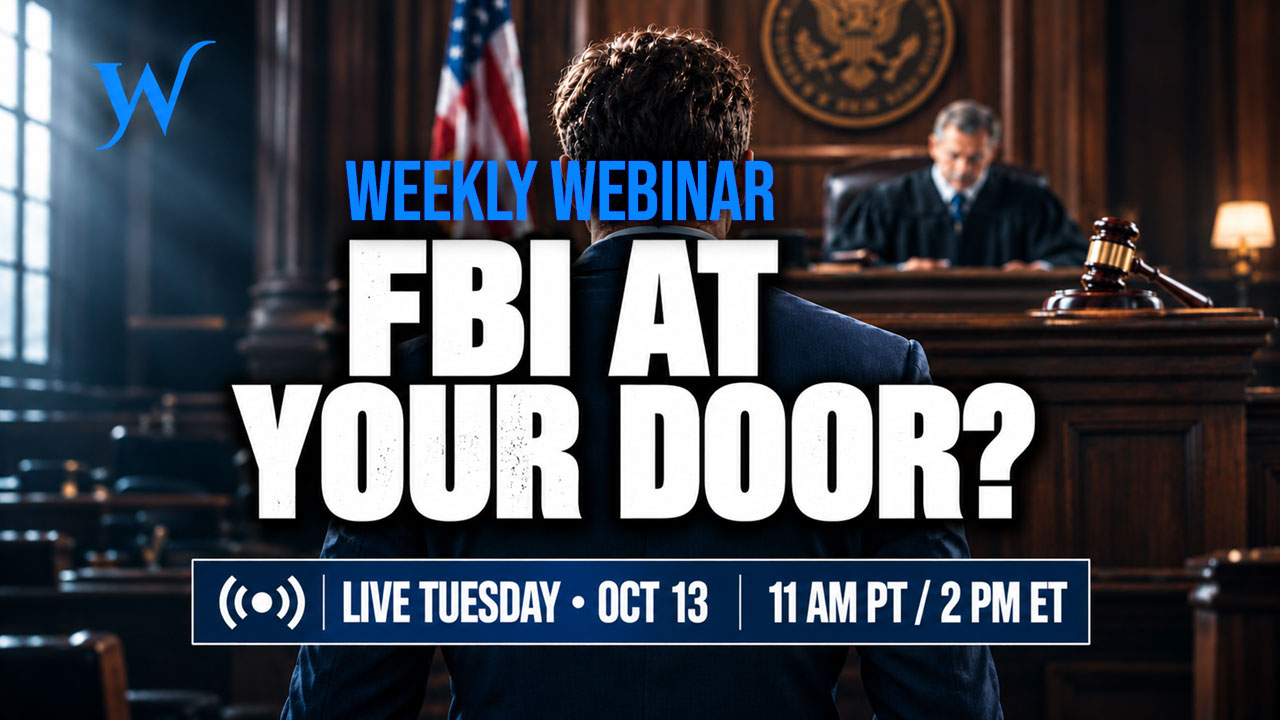 The FBI Showed Up. Do Not Make These Mistakes